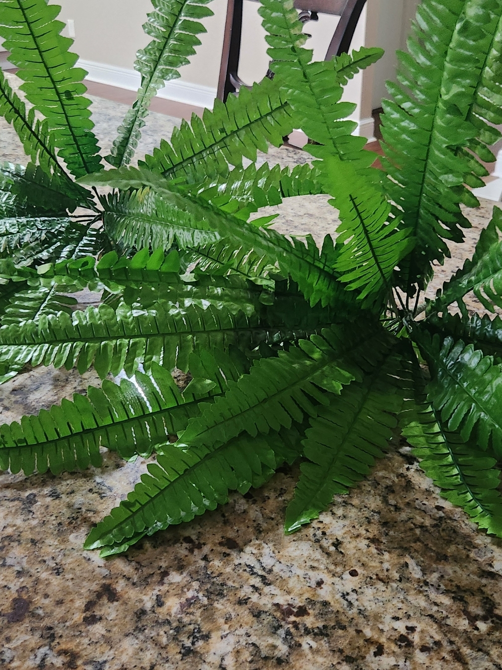 2x Artificial Fern Plant - Lush Green Fronds